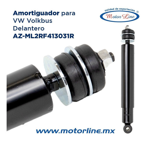 Imagen 2 de 7 de Amortiguador Delantero Vw Vochobús Az-ml2rf413031r Volksbus