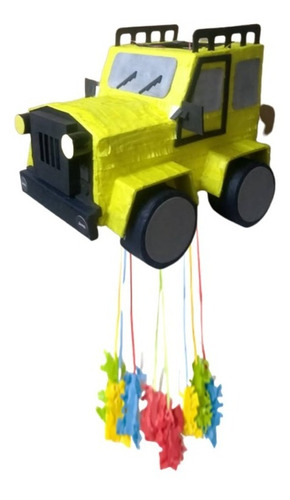 Piñata Jeep En 3d