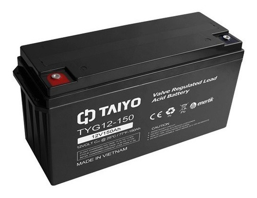 Batería Ciclo Profundo 150ah 12v Gel Taiyo