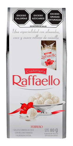 Chocolates Raffaello 80g