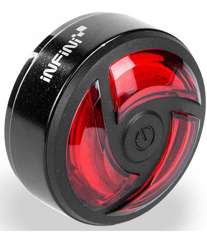 Luz Trasera Bicicleta Infini I462r Turbo Redonda -recargable