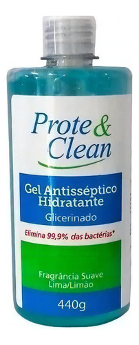 Alcool Gel Antisseptico Hidratante 440g Proteclean