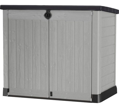 Keter Cobertizo Horizontal Grande P Almacenaje Patio Msi Em