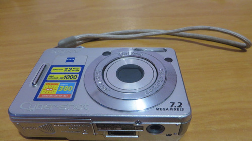 Camara-bateria-cargador Sony Cyber-shot 7.2 Megapixel (repu)