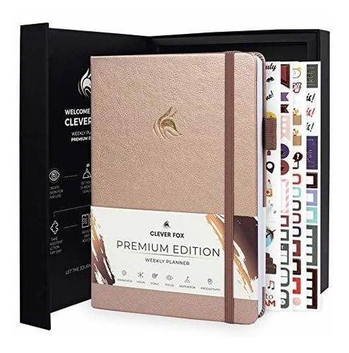 Planner Premium Edition Lujoso Planificador Mensual Sem...