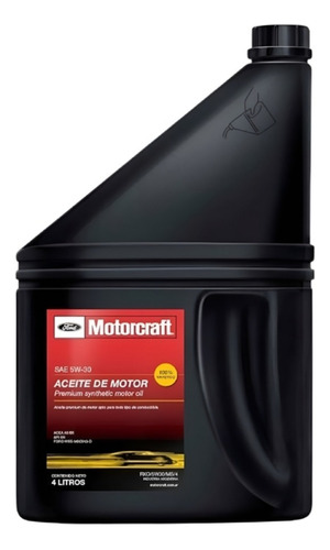 Aceite 5w-30 Motorcraft Premium Synthectic Motor Oil 4lt.