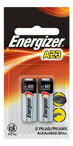 Pilas Alcalinas Energizer A23 (2 Unidades) - Varios Envases
