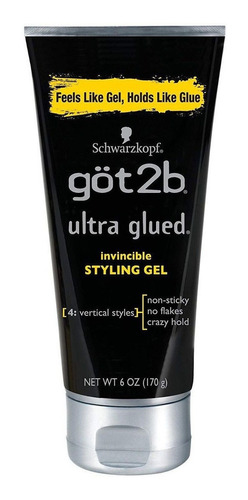 Göt 2b Schwarzkopf Ultra Glued Gel Para Cabelos Got2b 170ml