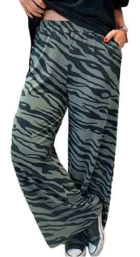 Pantalon Palazzo Modal Viscosa Super Amplio A06