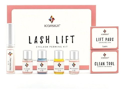 Kit Lash Lifting Para Rizado De Pestañas  Icon Sing