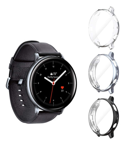 3 Carcasa Para Samsung Galaxy Watch Active 2 1.732 In