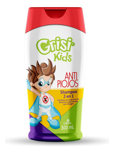 Shampoo Grisi Kids 2 En 1 Antipiojos 300ml