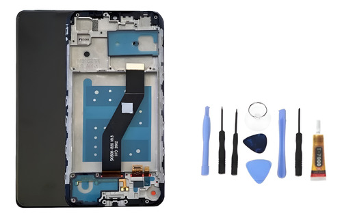Tela Frontal Compatível Para Moto E6s C/a Vivid + Chave Cola