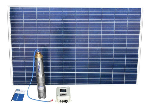 Bomba De Agua Sumergible Solar Hyundai 1 Hp 1-1/4 Sun100x