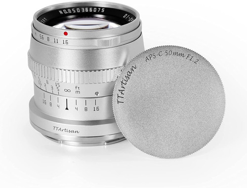 Ttartisan Lente Manual 50mm F1.2 Aps-c Para Nikon Z (silver)