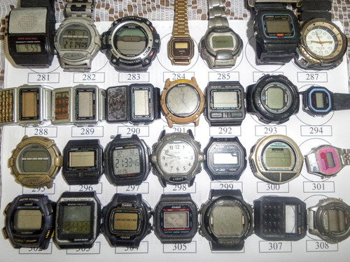Lote 2 Sucatas Casio E Outros- Máquina Do Tempo