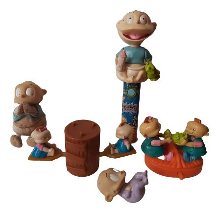 Rugrats 5 Diferentes Figuras Burger King 1998 2000 (Usado)