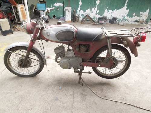 Chasis De Moto Zusuki B 120 Clasico Antiguo