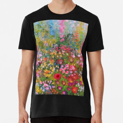 Remera Woodland Flowers 2 Cerrar Algodon Premium