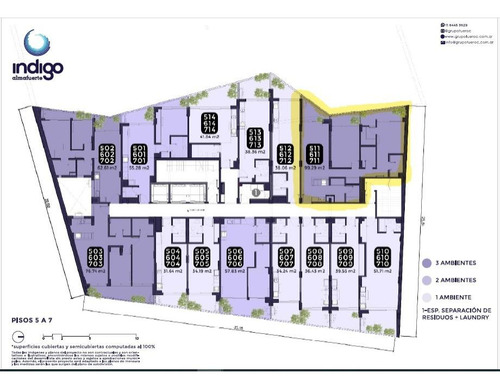 Venta - Departamento 3 Ambientes En Construcción - Índigo - Parque Patricios