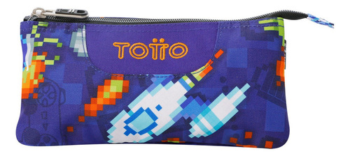 Totto Lapicera Para Niño | Con Triple Bolsillo Tablero Aviones Lisa