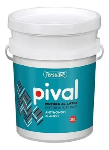 Pintura Interior Exterior Pival Tersuave 20 Litros Mf Shop