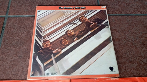 Lp Beatles Album Rojo 1962-1966 En Formato Acetato,long Play