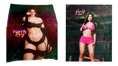 Pack Karely Ruiz 2 Frazadas Cobertor Matrimonial Providencia