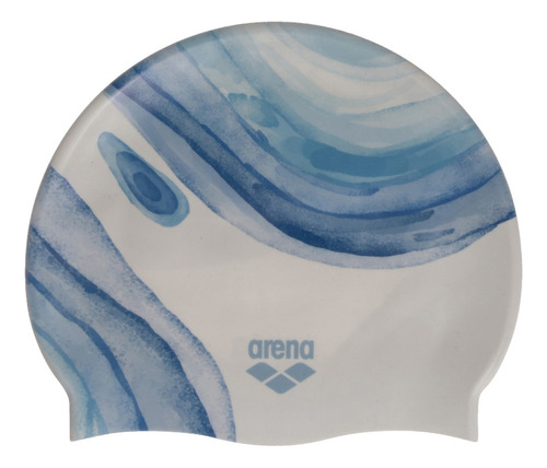 Gorra Natacion Arena Adulto Unisex Hd Cap Silicona - Btu Color Blanco Diseño de la tela Dreams Tamaño U