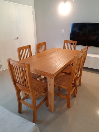 Juego De Comedor,mesa De 1,40+4 Sillas Patas Desmontables.