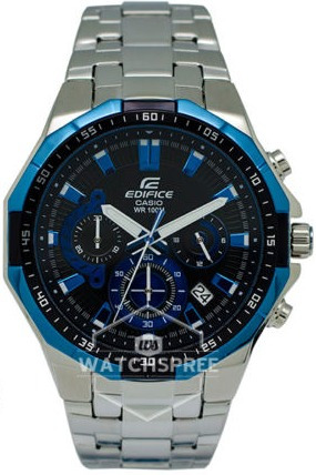 Reloj Casio Edifice Cronógrafo Efr-554d-1a2v - 100% Original