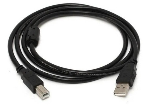 Cable Usb 2.0 Para Impresora Filtro Nucleo De Ferrita