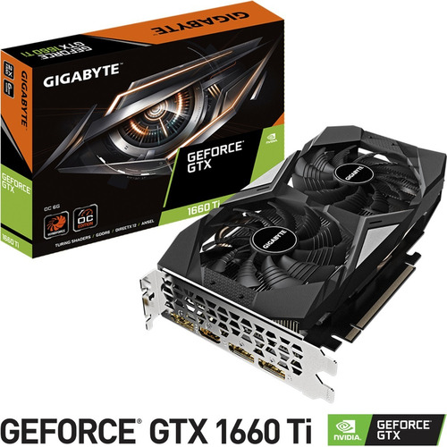 Tarjeta De Video Gigabyte Geforce Gtx 1660 Ti Oc 6gb Gddr6