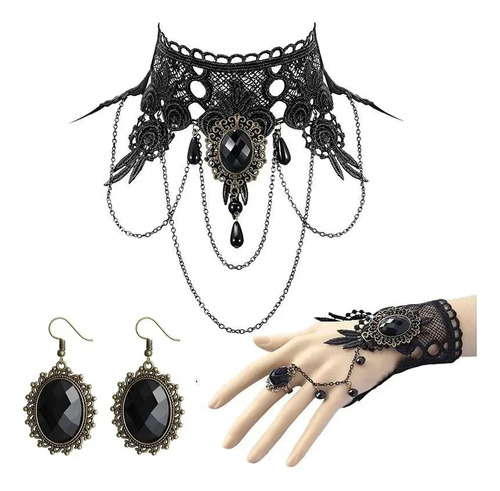 3 Pendientes Góticos De Estilo Steampunk, Estilo Bohemio