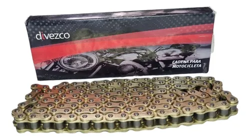 Cadena 428h-132l Akt200-xlr125-nxr Bross-cbz-cbf Divezco