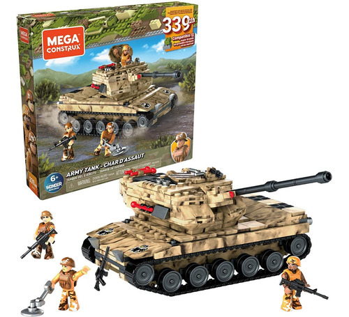 Mega Construx Wonder Builders Tanque De Guerra 