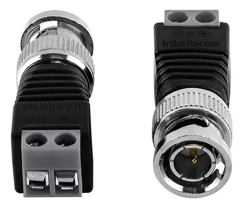 50 Conector Bnc Borne Conex 1000 Intelbras Cftv Profissional