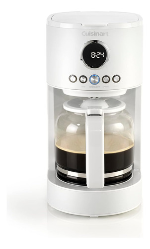 Cuisinart Cafetera De Goteo 1.8l Programable Blanco Mate