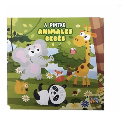 Libro A Pintar Animales Bebes