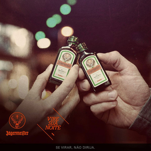 Licor Fino Alemão Jagermeister Mini 20ml Original Miniatura