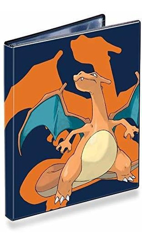 Cartera Ultra Pro Charizard De 4 Bolsillos Para Pokemon