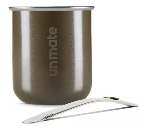 Imagen 1 de 7 de Mate Acero Con Bombilla - Un Re Mate - Colores