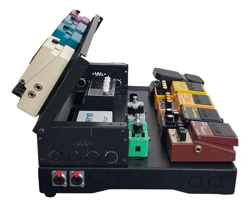 Roger Mayer 2台 Pedalboardセット Pedalboard Flat 2 Andares Com Rizer Custom 40x35 Sem Bag