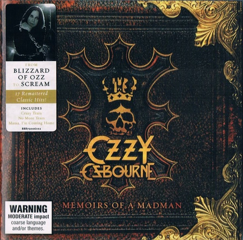 Ozzy Osbourne Memoirs Of A Madman Cd