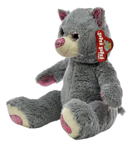 Peluche Gato Sentado 30cm Phi Phi Toys