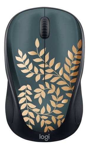 Mouse Inalambrico Usb Logitech M317c Golden Garden (verde)