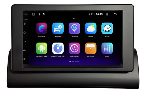 Multimidia Uno Mille 7p Até 2013 Android 13 Carplay 2gb 64gb