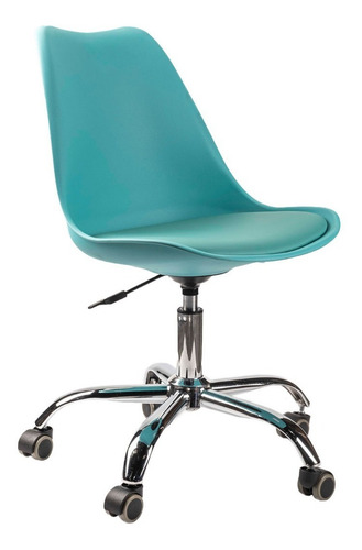 Imagen 2 de 4 de Silla Tulip X2 De Oficina Con Rueditas Regulable