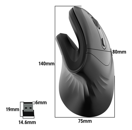 Juego De Oficina Vertical Inalámbrico De Ergonomía Vertical