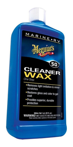 Meguiars´s Cera Marina Cleaner Wax,  946 Ml (32 Oz)